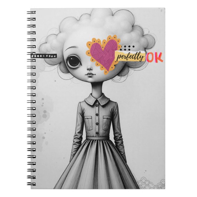 Perfectly Ok Portrait Notebook Journal (Devant)