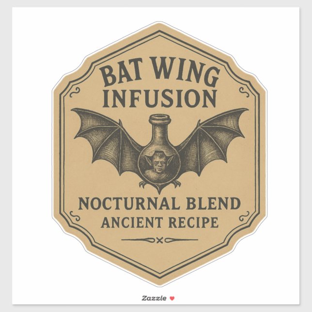 Perfusion Aile de Chauve-Souris - Étiquette d'Apot (Feuille)