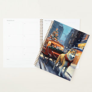 Période de fêtes d'Akita de Noël