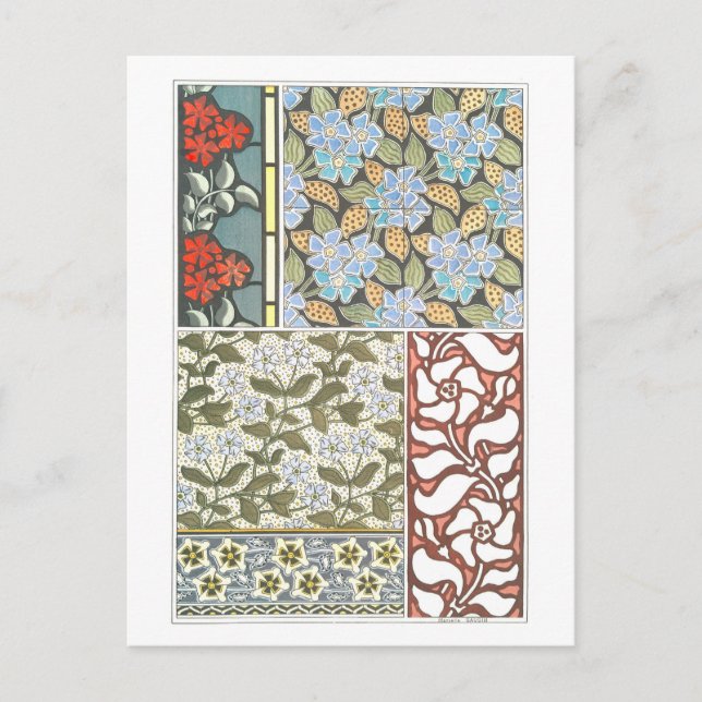 Périwinkel comme carte postale objet décoratif (Devant)