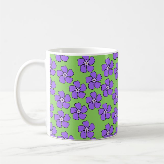 Periwinkles  coffee mug (Gauche)