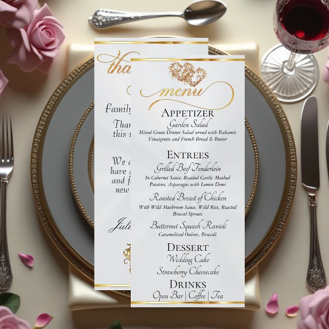 Perle blanche/or - Menu Cœurs et Merci (Créateur téléchargé)