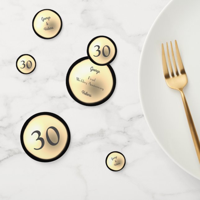 Perle Mariage Anniversaire Table Confetti (Groupe)
