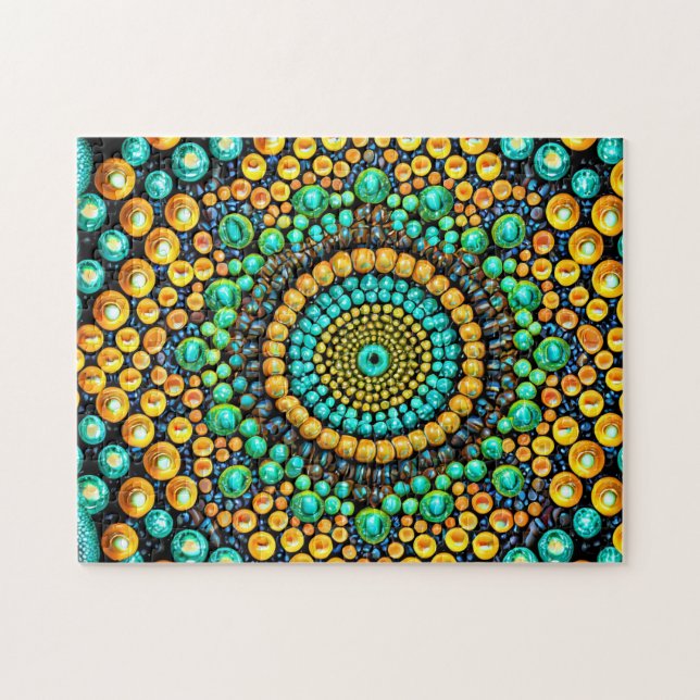 Perle Motif 3 Easy Cerveau Art Puzzles Photo Puzzl (Horizontal)