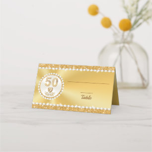 Perles de diamant, 50e Anniversaire, Cartes Gold P