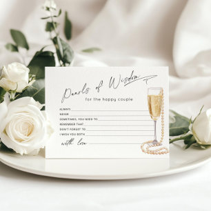 Perles de sagesse Conseils et voeux nuptiale