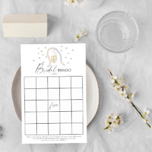 Perles et Prosecco Bridal jeu de bingo