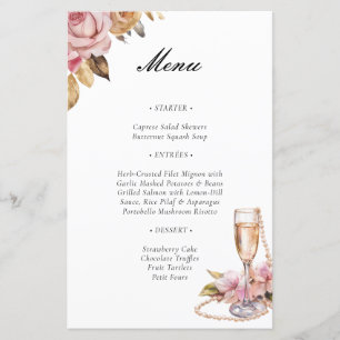 Perles Pétales & Prosecco Floral Fête des mariées