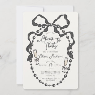 Perles & Prosecco Coquette Bow Fête des mariées In