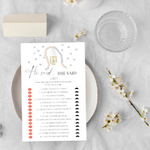 Perles & Prosecco - Il a dit, elle a dit, Baby Sho