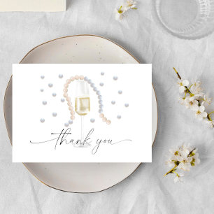 Perles & Prosecco - merci pour la baby shower de m