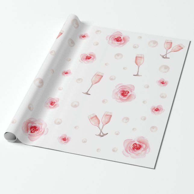 Perles Roses & Papier Cadeau de Mariage Fête de Ma (Déroulé)