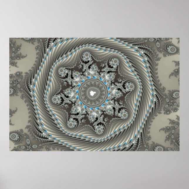 Permafrosting - Fractal Poster (Devant)