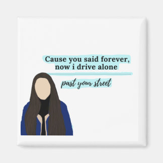 permis de conduire par olivia rodrigo magnet