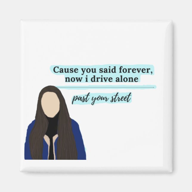 permis de conduire par olivia rodrigo magnet (Devant)