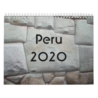 Pérou - Calendrier 2020