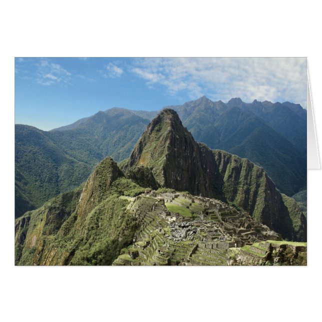 Pérou, Machu Picchu, l'ancienne ville perdue de 3 (Devant horizontal)