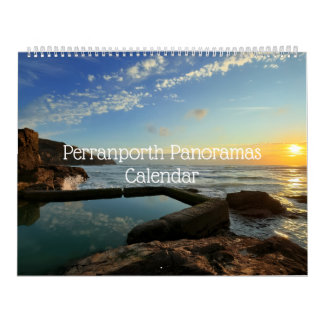 Perranporth Photos panoramiques 18 mois Calendrier
