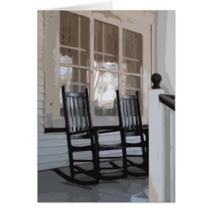 Perron dans le verger NJ d'océan