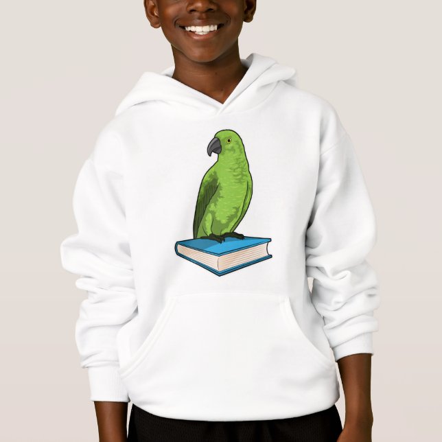 Perroquet avec livre (Devant)