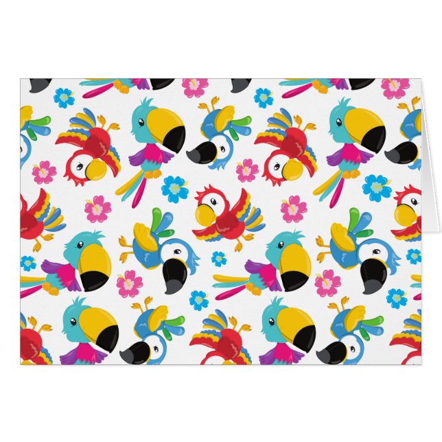 Perroquets colorés, Perroquets tropicaux, Oiseaux, (Devant horizontal)