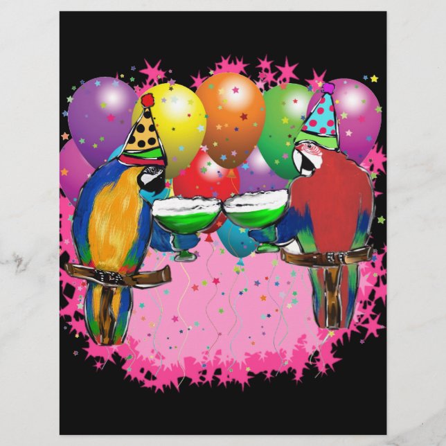 PERROQUETS DE FÊTE (Devant)