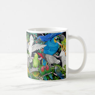 Perroquets de la tasse du monde
