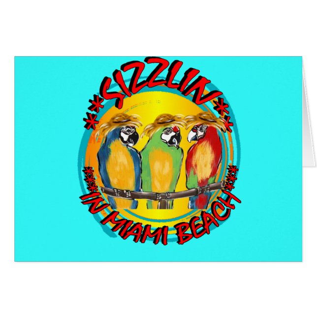 PERROQUETS SIZZLIN (Devant horizontal)