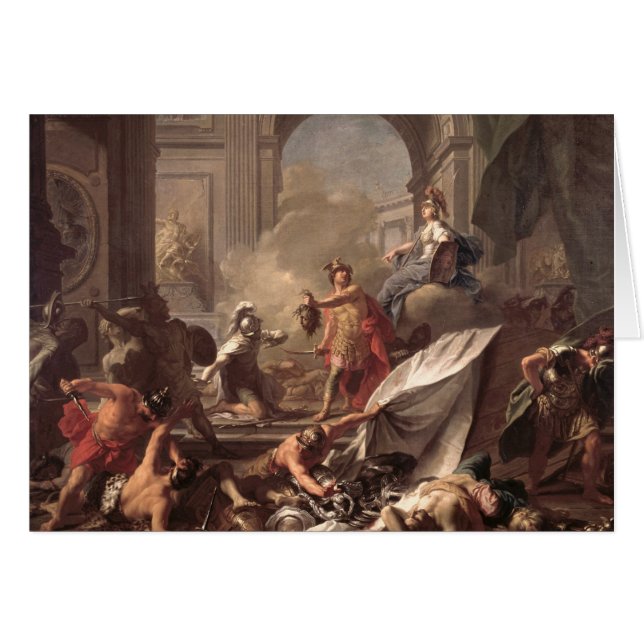 Perseus, sous la protection de Minerva (Devant horizontal)