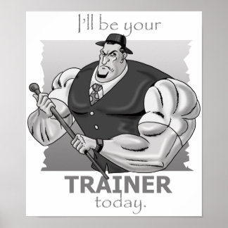 Personal Trainer - Style hardcore - Poster & Impri
