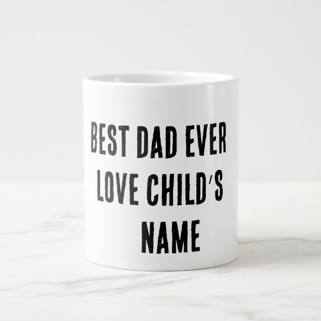 Personalisé Papa Mugs (Devant)