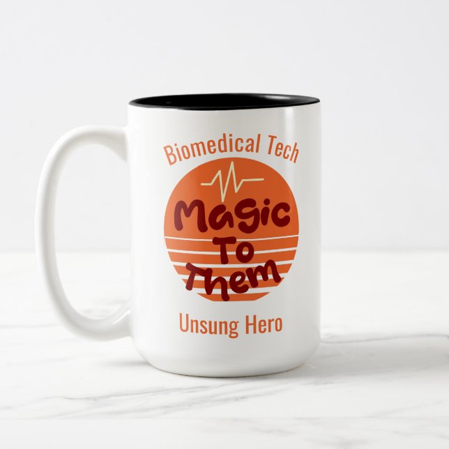 Personalised Biomedical Technician Mug (Gauche)