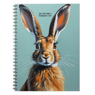 PERSONALIZE Painted Rabbit | Notebook Journal