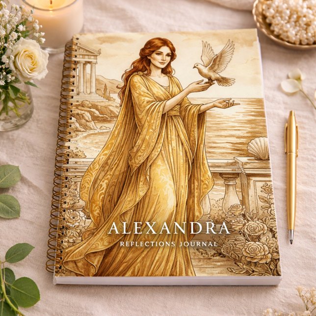Personalized Aphrodite Reflections Journal (Créateur téléchargé)