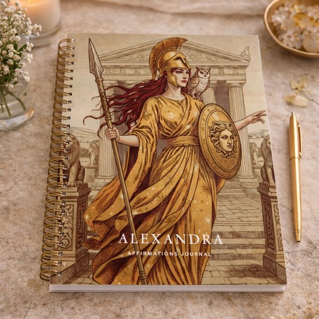 Personalized Athena Affirmation Journal (Créateur téléchargé)
