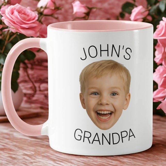 Personalized Baby Photo Grandpa Mug (Créateur téléchargé)