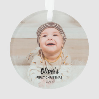 Personalized Baby’s First Christmas