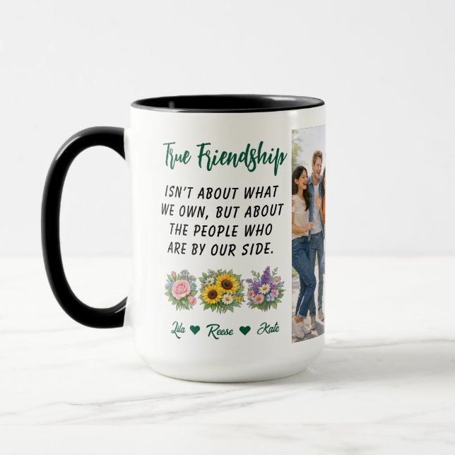 Personalized Best Friend Mug | Friendship Day (Gauche)