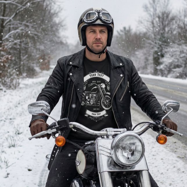 Personalized Biker Winter Sweatshirt Gift (Créateur téléchargé)