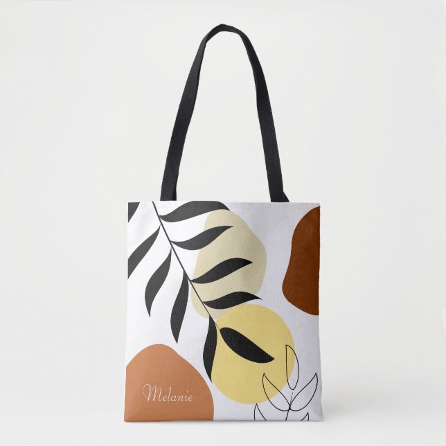 Personalized Boho Tote Bags (Devant)