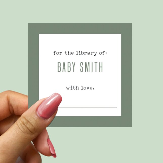 Personalized Bookplate Stickers (Créateur téléchargé)