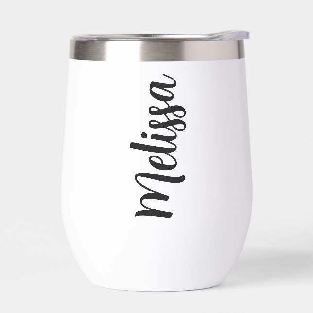 Personalized Bridesmaid Tumblers, Custom Bachelore (Gauche)