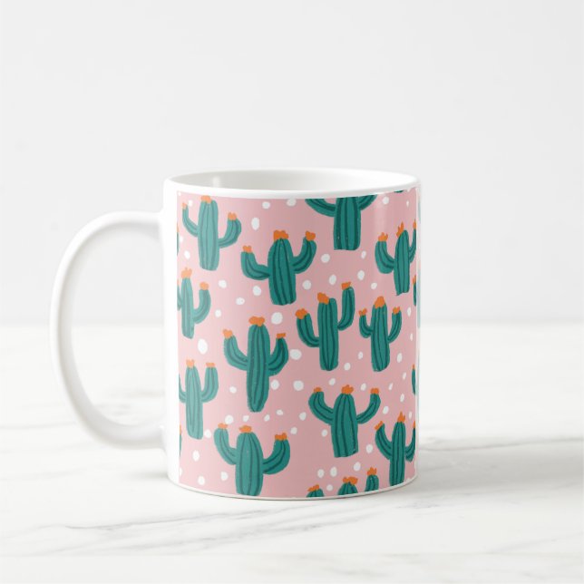 Personalized Cacti Coffee Mug (Gauche)