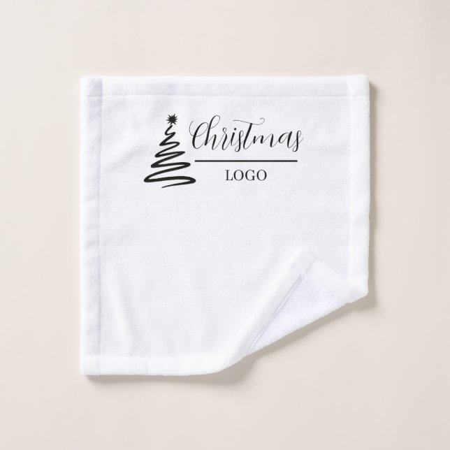 Personalized Christmas Gift Custom Modern T-Shirt (Gant de toilette)