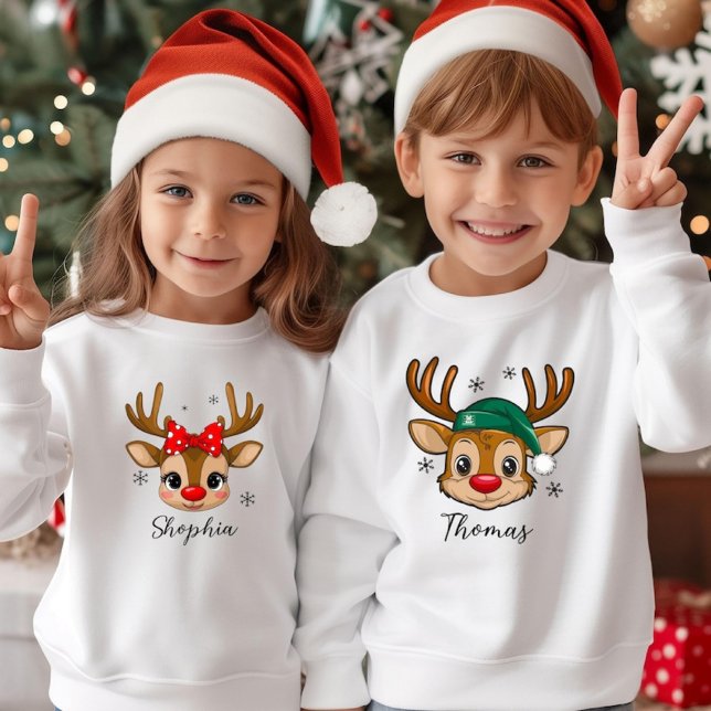 Personalized Christmas Sweater Custom Name Holiday (Créateur téléchargé)