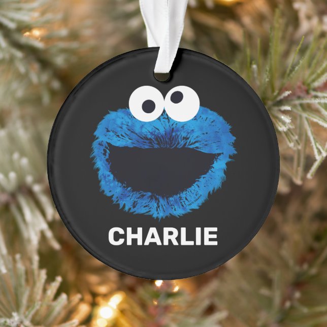 Personalized Cookie Monster | Watercolor Trend (Arbre)