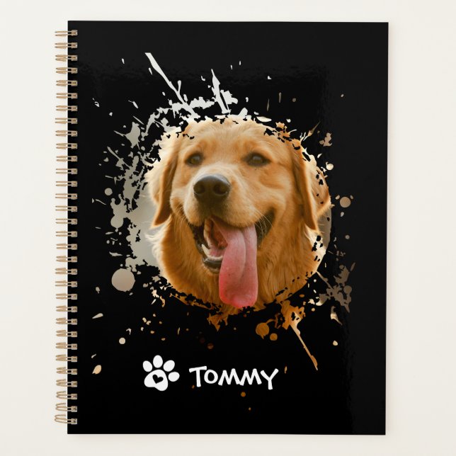 Personalized Custom Photo with Name Spiral Photo  (Devant)