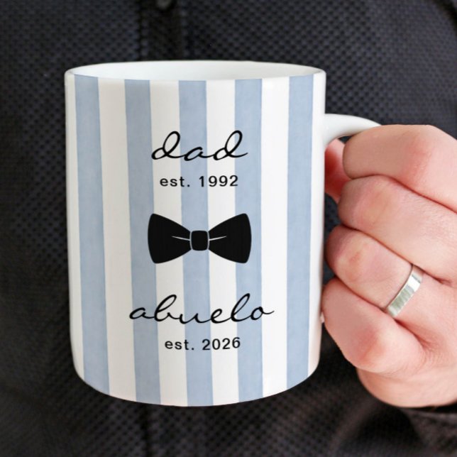 Personalized Dad to Abuelo Mug Gift (Créateur téléchargé)