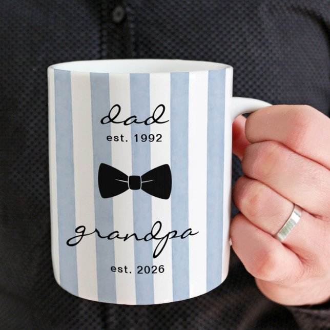 Personalized Dad to Grandpa Mug Gift (Créateur téléchargé)