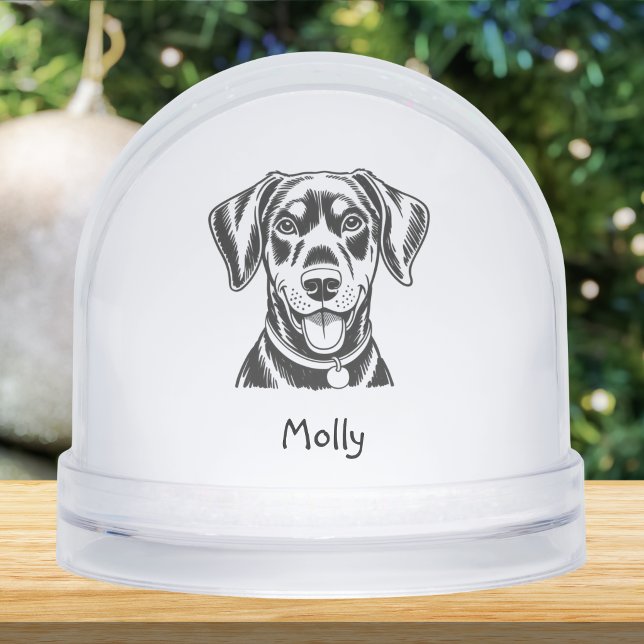 Personalized Dobermann Dog Christmas (Créateur téléchargé)